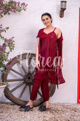 3 pcs Nighty Set - 015